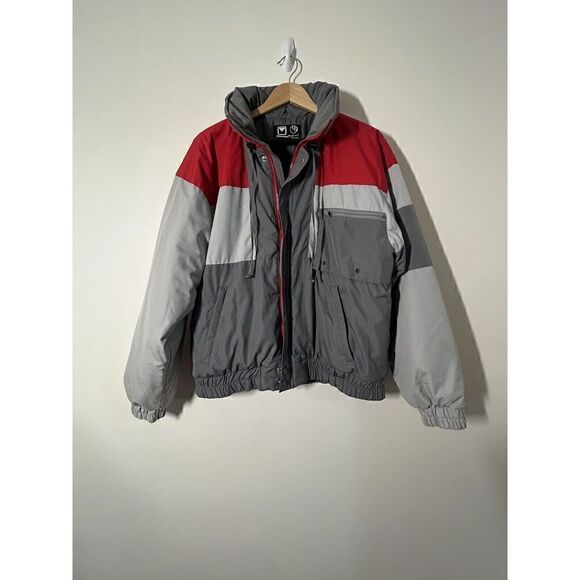 Obermeyer Gore-Tex Hooded Ski Renegade 06272 Jacket Men Size Large w/ Knit Hat - Picture 1 of 7
